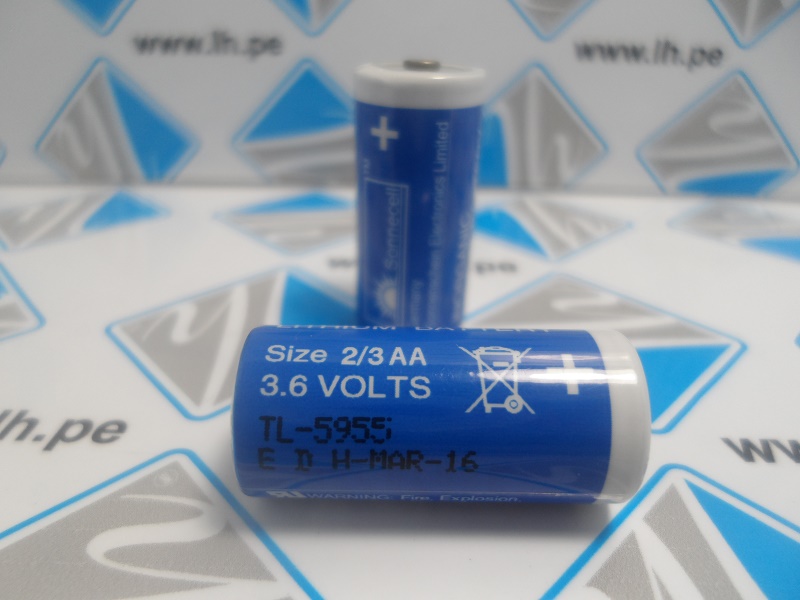 TL-5955     Batería Lithium 2/3AA, 3.6V